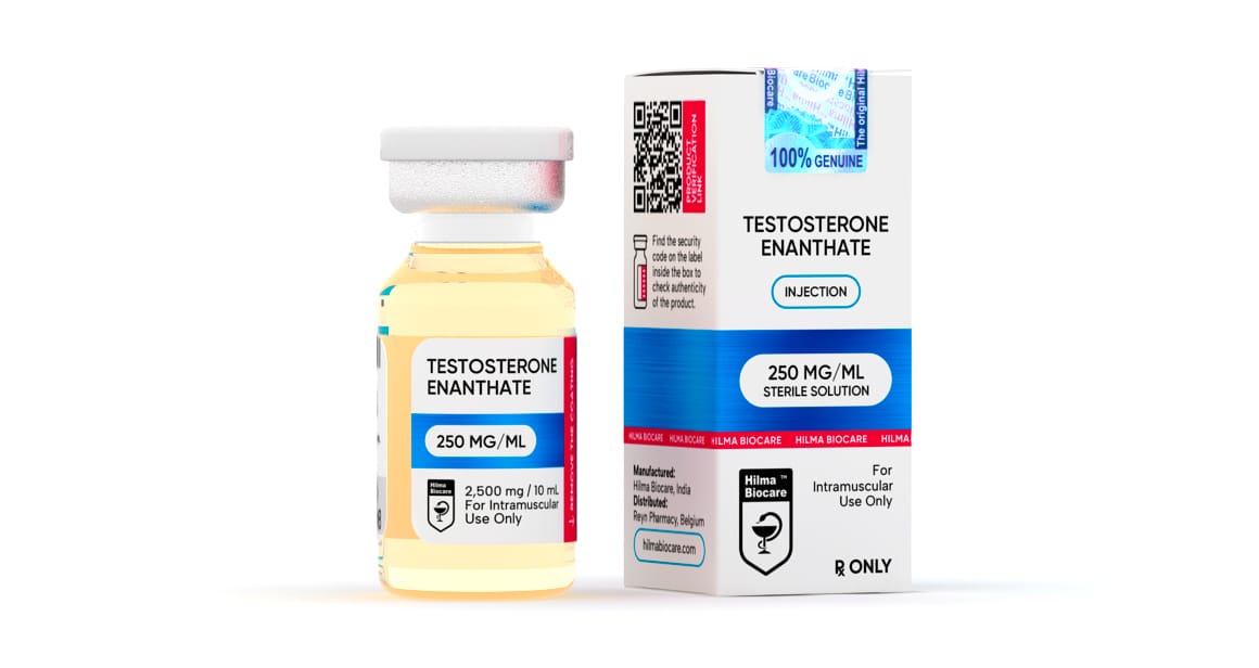 Hilma Biocare – Testosterone Enanthate (250 mg/ml)